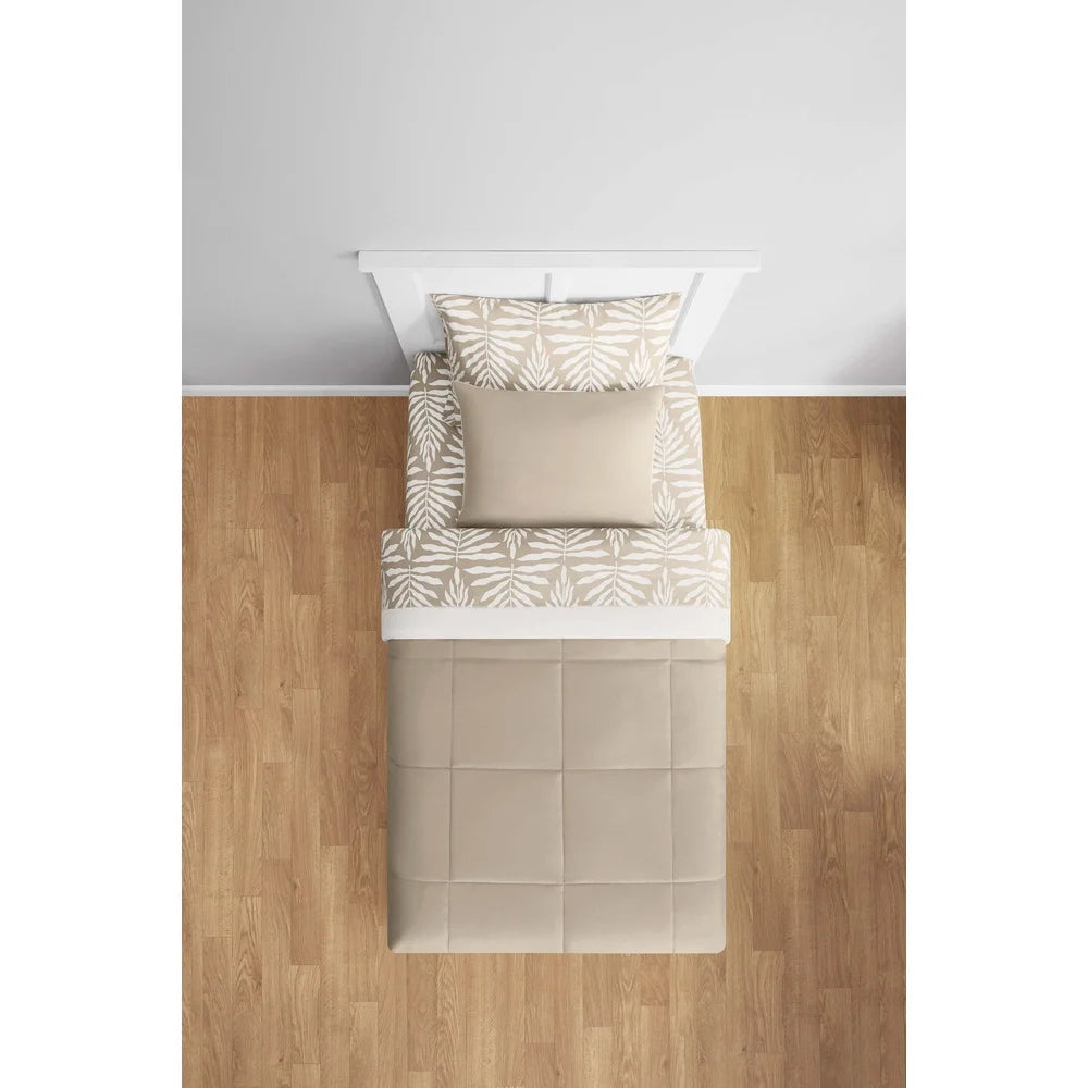 Dutrieux 5 Piece Reversible Comforter Set With Sheets
