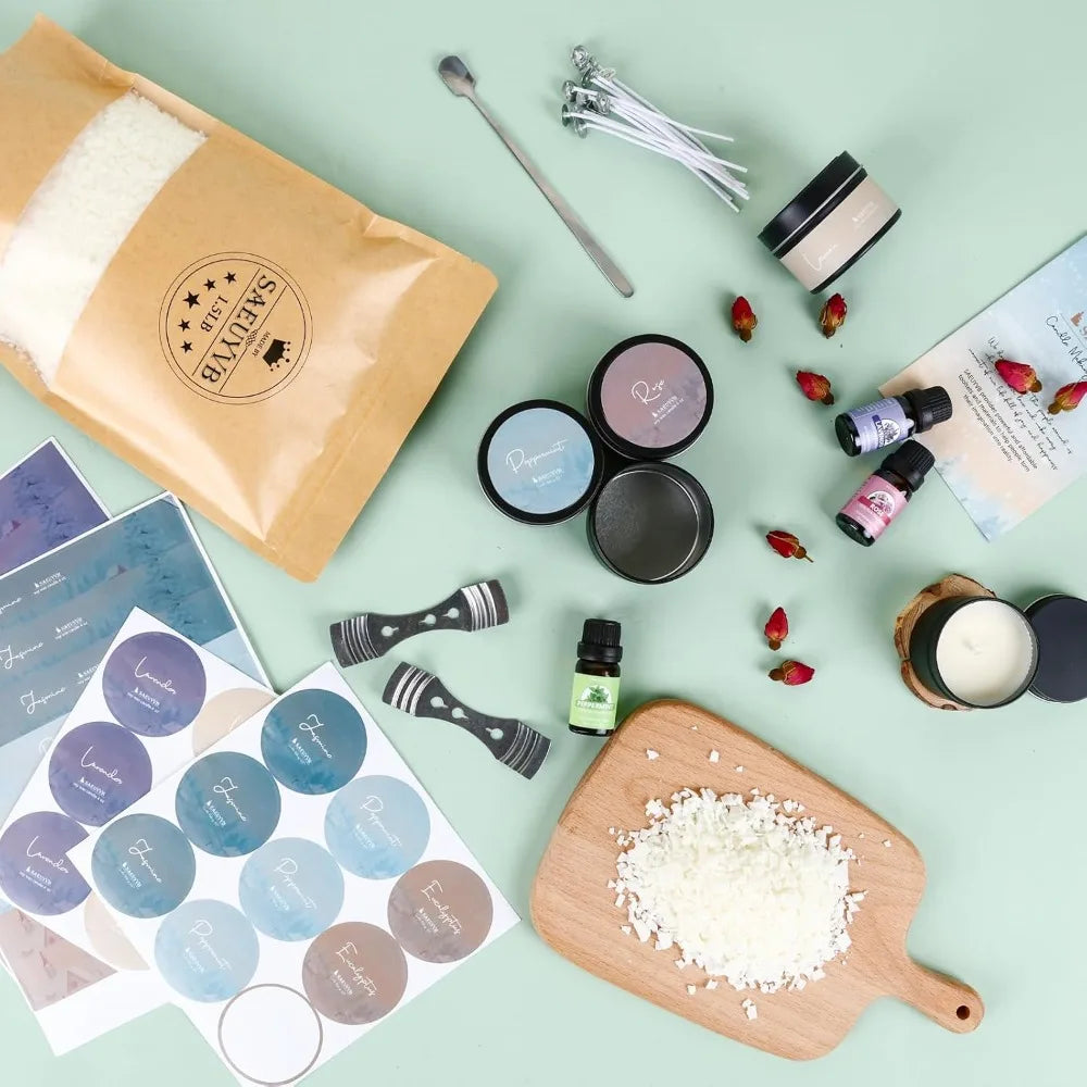 Breez Retail Therapy Candle Making Kit With Wax Melter