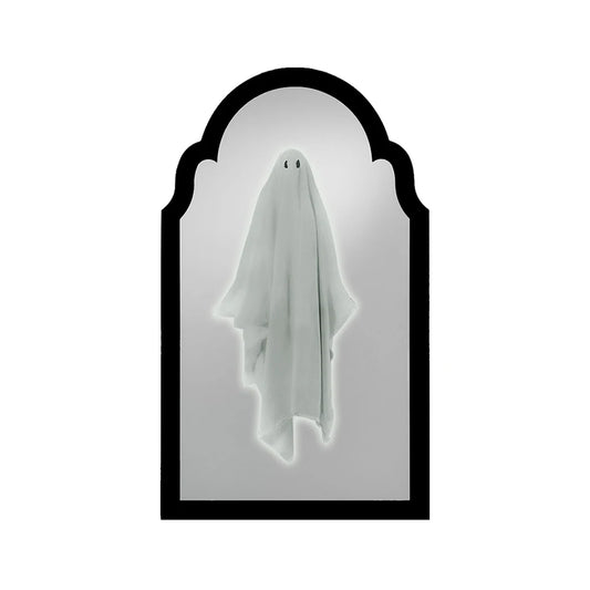 Shunmaii Ghost Mirror Night Light Halloween Hologram Decor