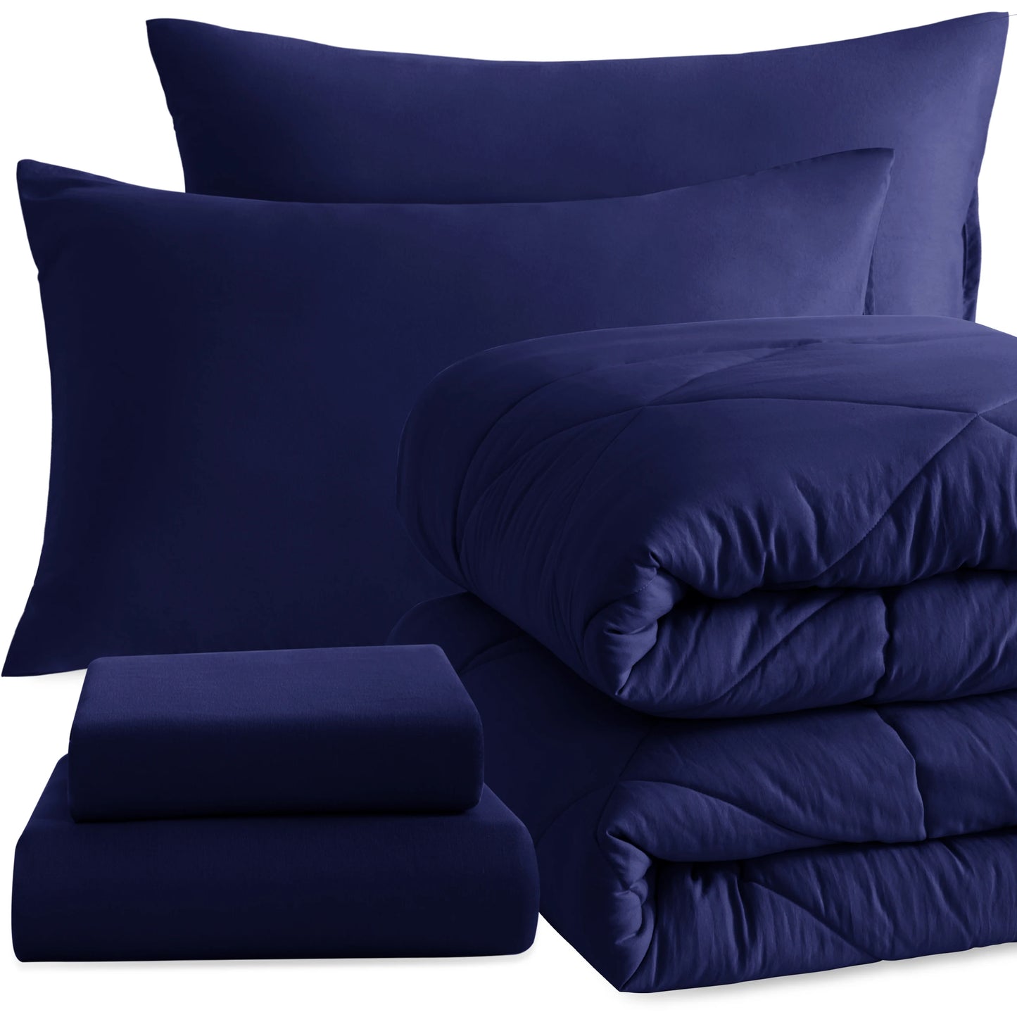 Ntbay Five Piece Bedding Comforter Set Bed In A Bag