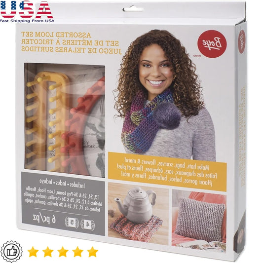 Breez Retail Therapy Loom Kit Assorted Round Rectangular