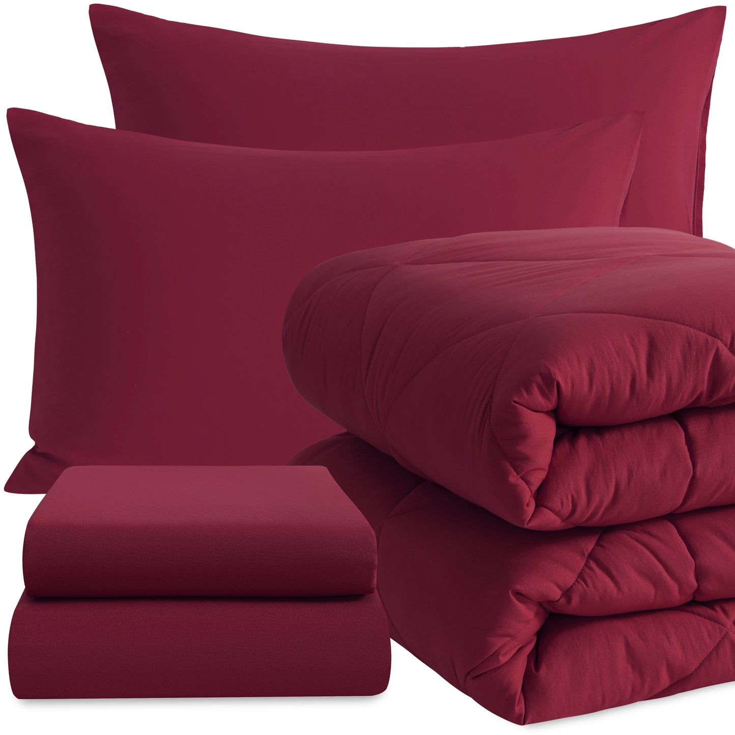 Ntbay Five Piece Bedding Comforter Set Bed In A Bag