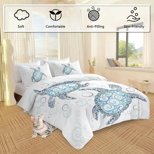 Craft Of Weaving Ocean Theme Bedding Set Twin Duvet Cover