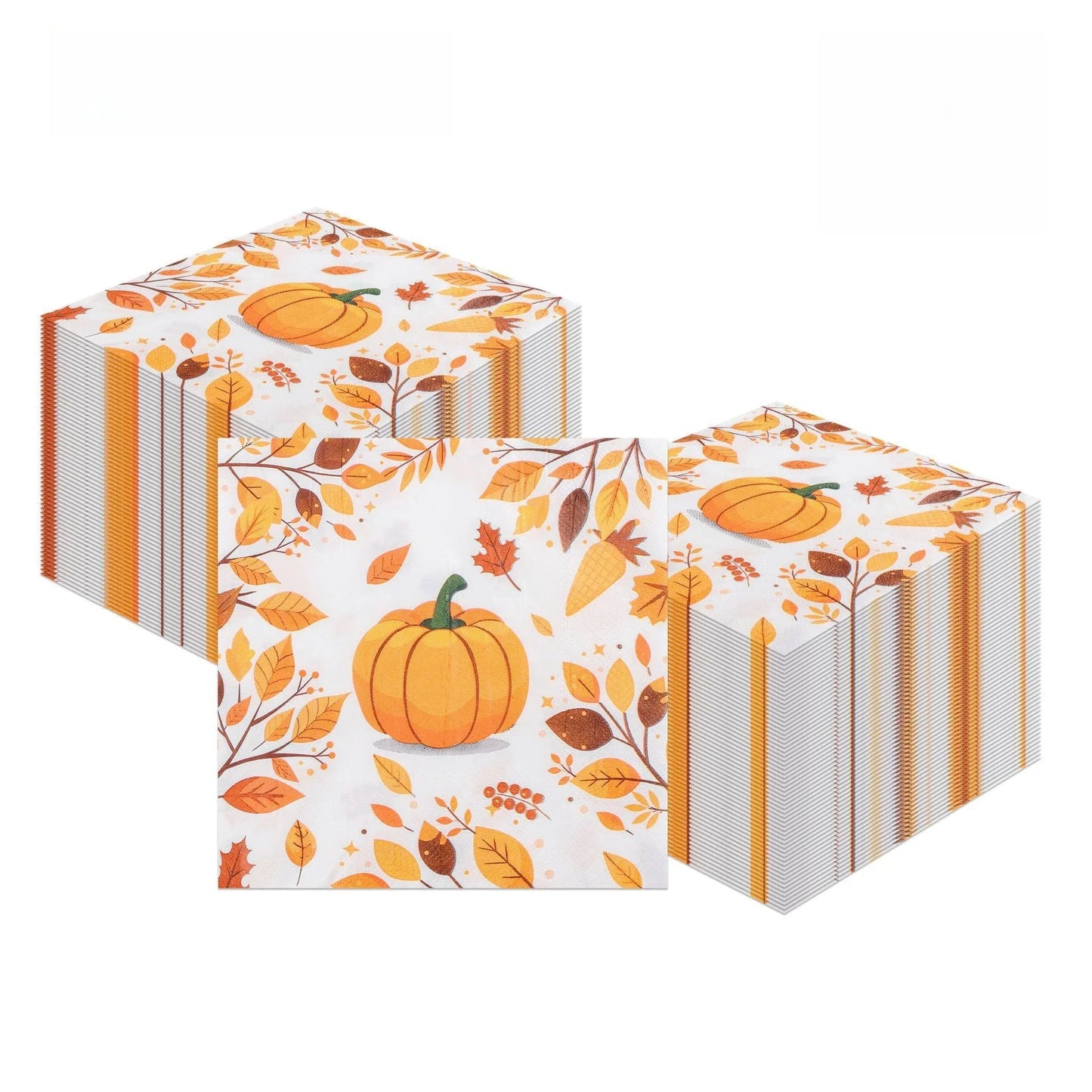 Autumn Maple Leaf Thanksgiving Napkins