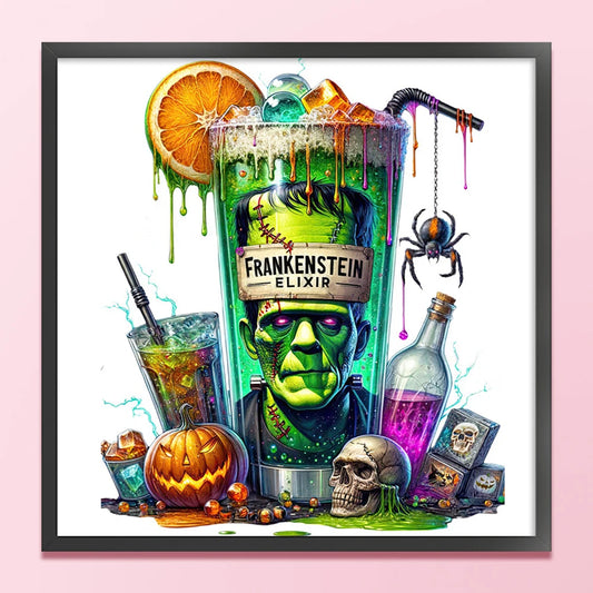 Hignconcerned Halloween Cross Stitch Kit 11CT Embroidery